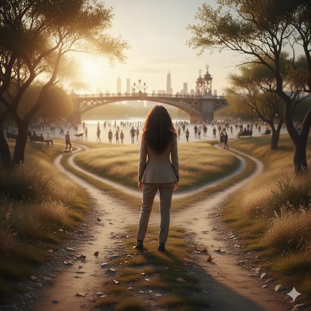 Life transitions therapy supporting emotional growth during major life transitions at a crossroads