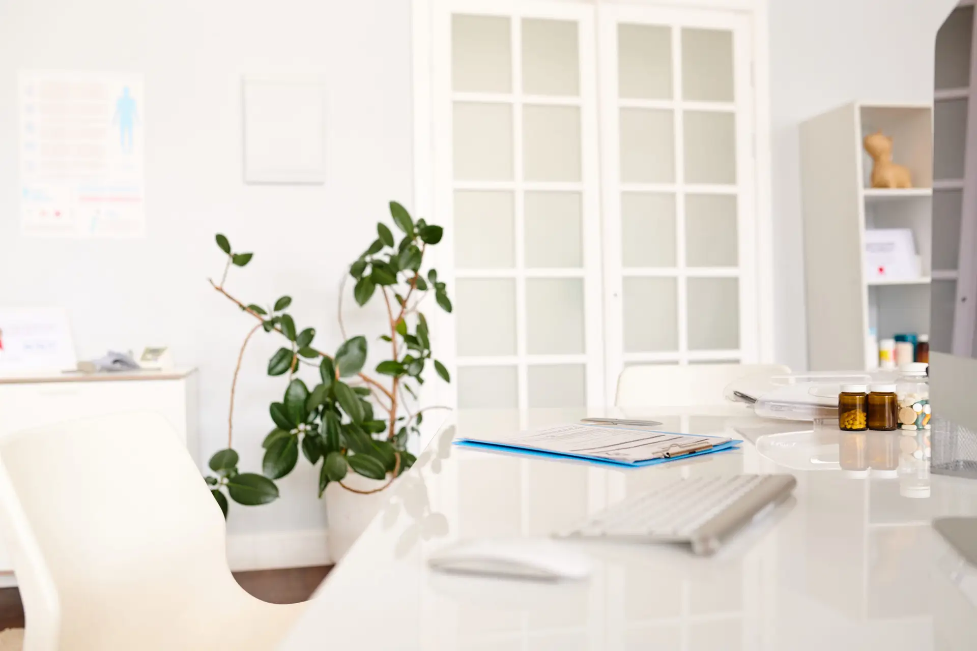 Modern therapy office designed for calm and focus