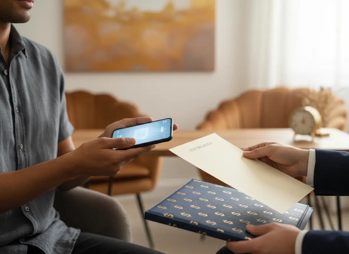 Therapy financial clarity moment