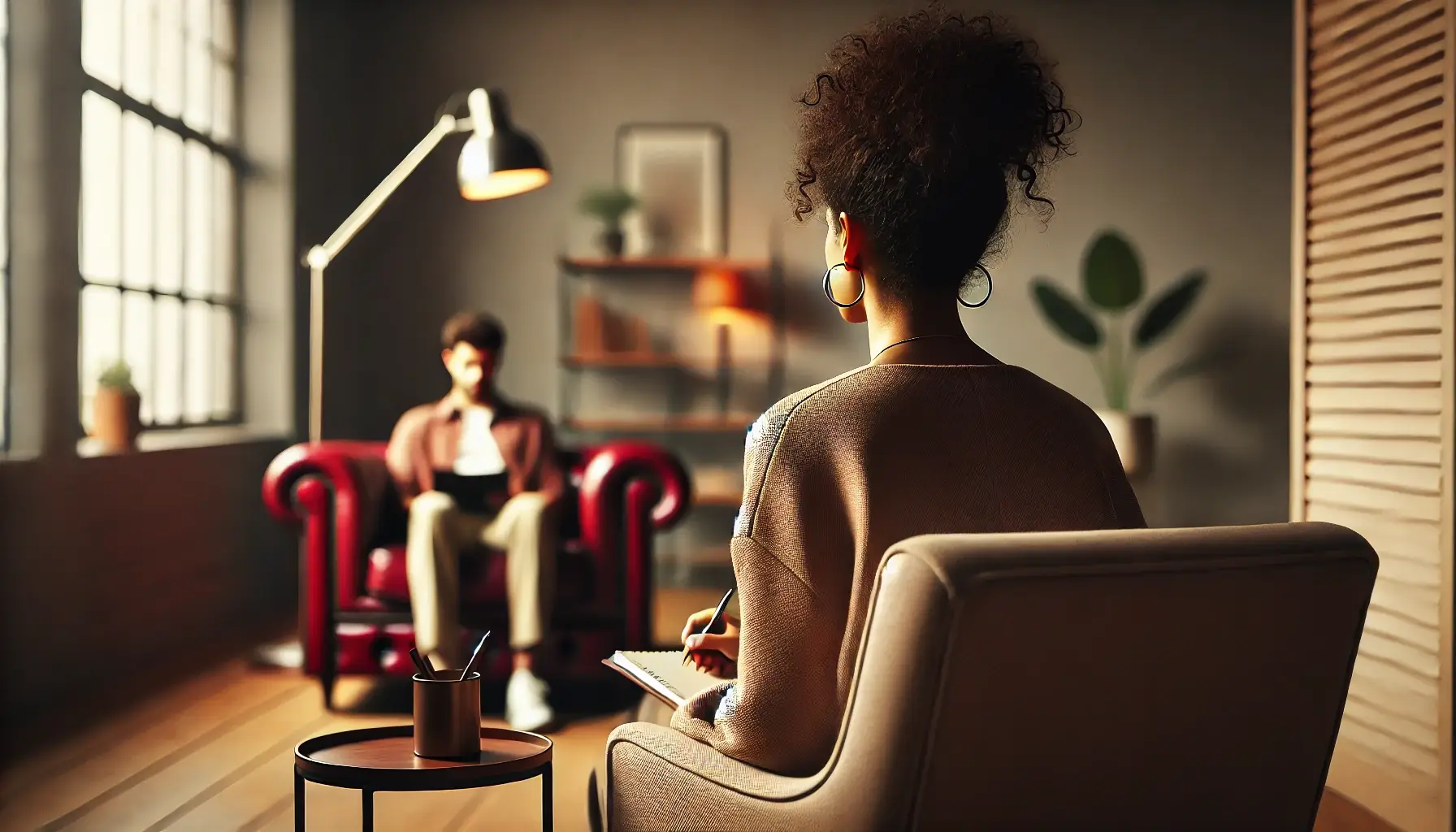 Counseling interns therapy session