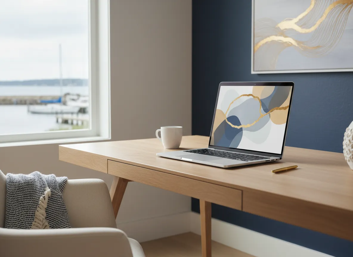 Maryland online therapy session from a private home office